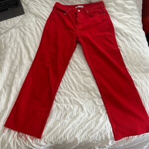 Red Zara Jeans